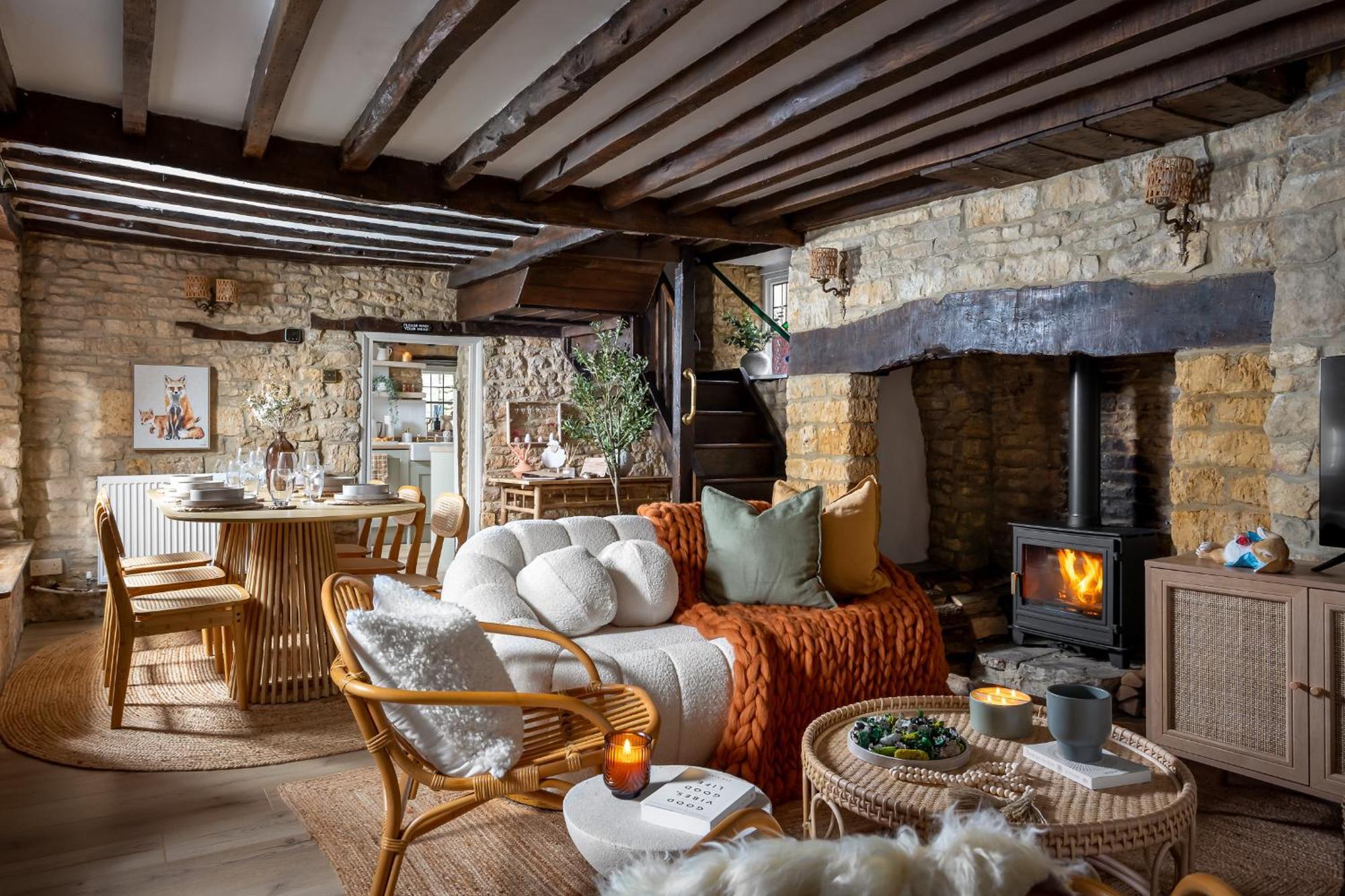 Bourton Scandi Chic Authentic Cottage Ngoại thất bức ảnh
